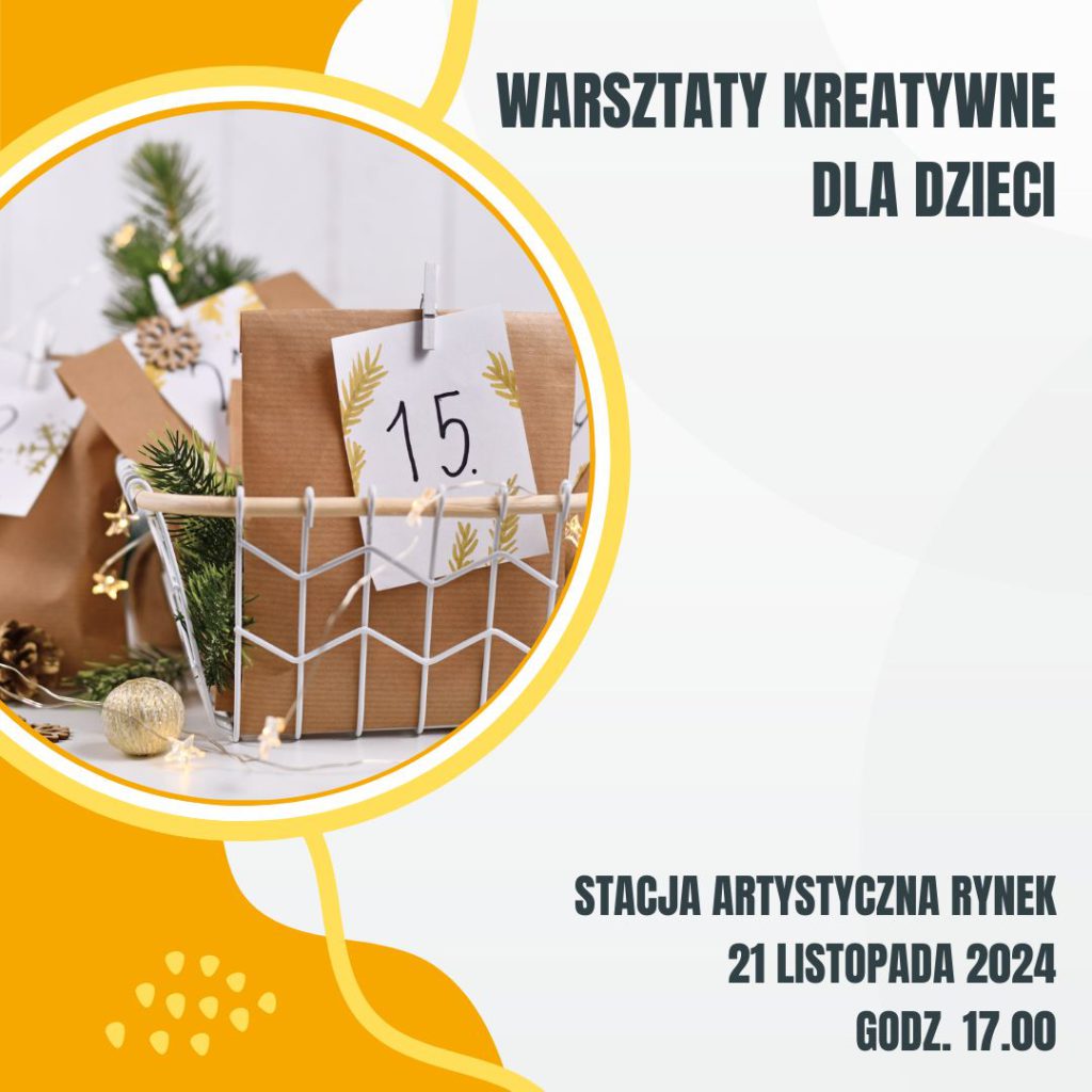 2024.11.21 Warsztaty kreatywne dla dzieci