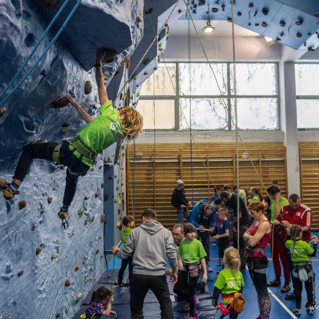 Mikołajkowe zawody wspinaczkowe GTW